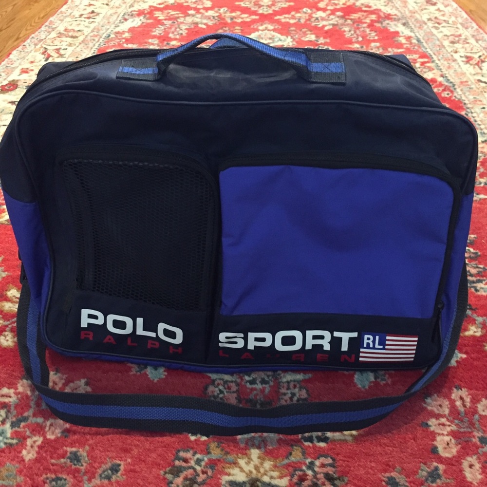 Vintage Ralph Lauren Polo Sport Duffle/Weekend Bag - Picture 9 of 9
